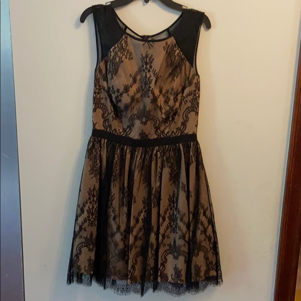 Aidan Mattox lace dress